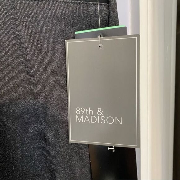 89th & Madison Women's Petite Large Gray Comfort Waist Dress Pants NWT - Picture 9 of 10